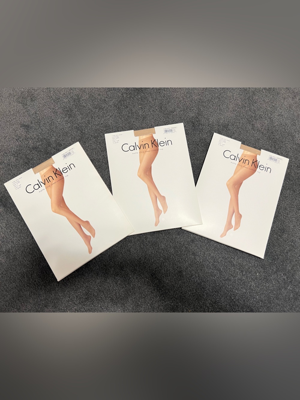 Calvin Klein Sheer Hosiery Pack (Beige/Buff) Size B